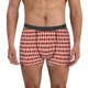 thumbnail image 1 of Fotbe Red and Brown Squares Calzoncillos Tipo Boxer con Bolsa de Soporte Total para Hombre, X-Temp Fresco, Transpirable y de Secado Rápido-Large, 1 of 5