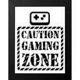 thumbnail image 2 of Rodriquez Jr, Enrique 15x18 Black Modern Framed Museum Art Print Titled - Caution Gaming Zone, 2 of 5