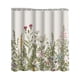 thumbnail image 1 of Cortina de ducha con gancho, cortinas de baño de acuarela, tela de poliéster a prueba de moho, pantalla de bañera, decoración de baño para Juegos de accesorios de baño flores y plantas 120*180 Cateissary HA071403-09, 1 of 6