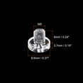 thumbnail image 2 of Unique Bargains M5x6mm Plastic Phillips Bolts PC Pan Head Machine Screws Transparent 50 Pack, 2 of 5
