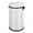 Flip-top, white, variant on 17 Gallon/65L Commercial Swing Top Trash Can, Heavy Duty Brushed Stainless Steel Kitchen Garbage Can, Large Capacity Waste Bin for Office, Restaurant, Patio, Outdoor Use, White