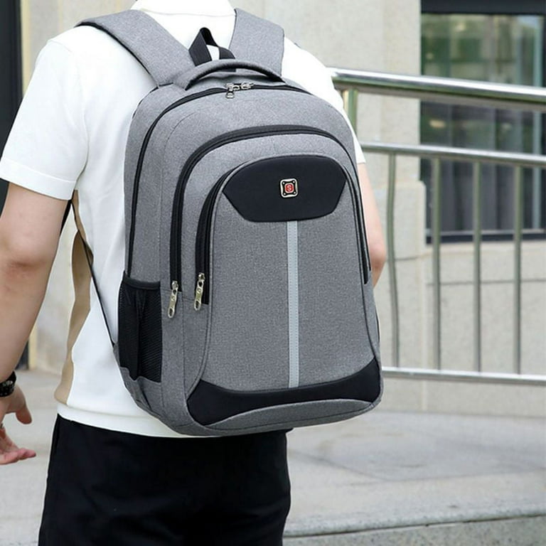 CoCopeaunt College Student Backpack Large Capacity High School Bag for  Teenage Nylon Casual Campus Backpack Men Laptop 15.6 Inch