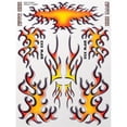 thumbnail image 1 of XXX Main Racing XXXS005 Freaky Flames Sticker Sheet, 1 of 1