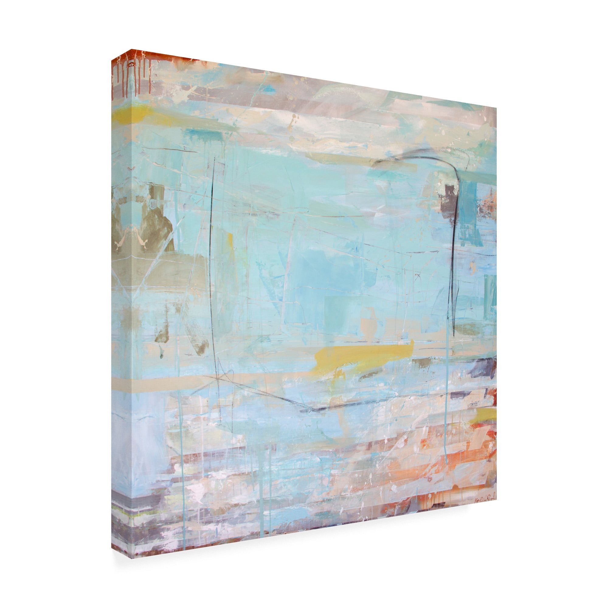 Trademark Fine Art 'Crown City' Canvas Art by Kym De Los Reyes