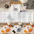thumbnail image 3 of Dmsael My First Halloween Outfit for Baby Girl Pumpkin Romper Tutu Skirt with Bow Headband Leg Warmer Clothes 4Pcs Set (Orange,0-3 Months), 3 of 7