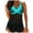 Blue, variant on Women's Fashion Digital Printing Large Yarn Skirt Bikini Fattening Swimsuit