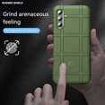 thumbnail image 4 of Slim Fit Phone Case for Samsung Galaxy A13 5G,Rugged Shield Durable Case with Military Grade Shockproof Protection and Camera Lens Protection Shell for Galaxy A13 5G, HD Green, 4 of 8