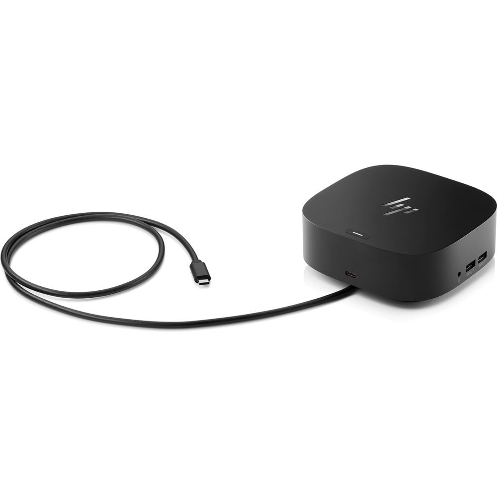 Restored HP G5 100W Power Delivery Docking Station, Black (Refurbished)