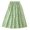 Green, variant on Levmjia Women Floral Print A Line Skirt Lightweight Breathable High Waist Flowy Swing Midi Skirt Elegant Casual Holiday Travel Office Commute Daily Floral Comfortable Fashion