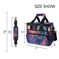 thumbnail image 3 of FORMRS Insulated Cooler Bag 24 Cans Capacity Soft Leakproof Lunch Box with Side Pockets, Space Astronaut, 3 of 7