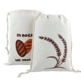 thumbnail image 2 of 2 Pcs Sacs à Pain en Lin pour Pain Maison Conteneur à Pain Réutilisable Sacs de Rangement à Cordon Grand Sac de Conservation en Lin Réutilisable Sacs à Pain Imprimés pour Stockage de Pain Cadeaux pour Boulangers 16x12 Pouces, 2 of 10