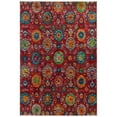 thumbnail image 1 of Liora Manne Fiesta Medallions Indoor Red 7'10"X9'10" Rug FES80736024, 1 of 5