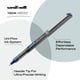 thumbnail image 3 of Bolígrafos Rollerball con aguja Uni-Ball Vision de 0,7 mm, color azul fino, 12 unidades, 3 of 6