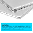 thumbnail image 4 of Uxcell Square Washer 10 Pack M6x20x20x1.5mm 304 Stainless Steel Square Plate Washers, 4 of 5