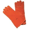 Premium Welding Gloves, Split Cowhide, Small, Pearl Gray