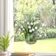 thumbnail image 4 of Fiudx Colgante de Ventana de Acrílico con Flores, Elegante Diseño Floral, Fácil Instalación, Larga Duración, Decoración para Sala de Estar y Dormitorio, Versátil Decoración para El Hogar y La Oficina, 4 of 7