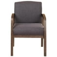 thumbnail image 3 of Scranton Chaise d'Invité & Co en Gris Ardoise et Bois Flotté, 3 of 5