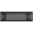 thumbnail image 7 of Lorell Folding Training Table - Melamine Top - 60" Table Top Width x 18" Table Top Depth x 1" Table Top Thickness - 30" HeightAssembly Required - Gray - Particleboard Top Material - 1 Each, 7 of 7