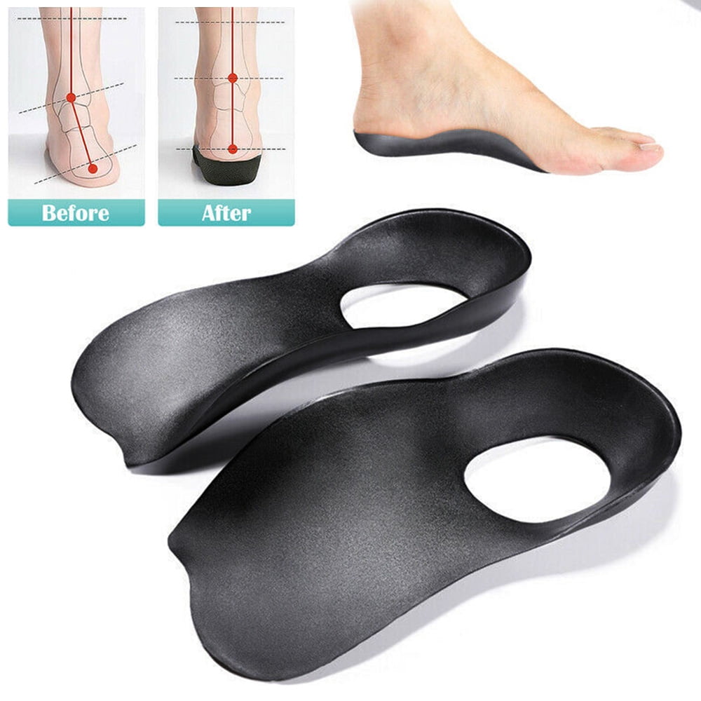 Arch Supports Sole Control Ultra 3/4 Length Orthotic Insoles gel heel pad 