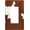 PLATE-P170, variant on Brown Cowhide Single Rocker Wall Switch Covers Cow Print Leopard Farm Animal 1-Gang Light Plug Outlet Cover Home Office Living Room
