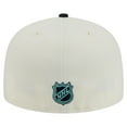 thumbnail image 4 of Men's-New Era  White Seattle Kraken Chrome Two-Toned 59FIFTY Fitted Hat, 4 of 6