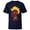 Navy, variant on Captain Marvel Mohawk I Saved The World Today - Short Sleeve T-Shirt for Kids - Customized-Black