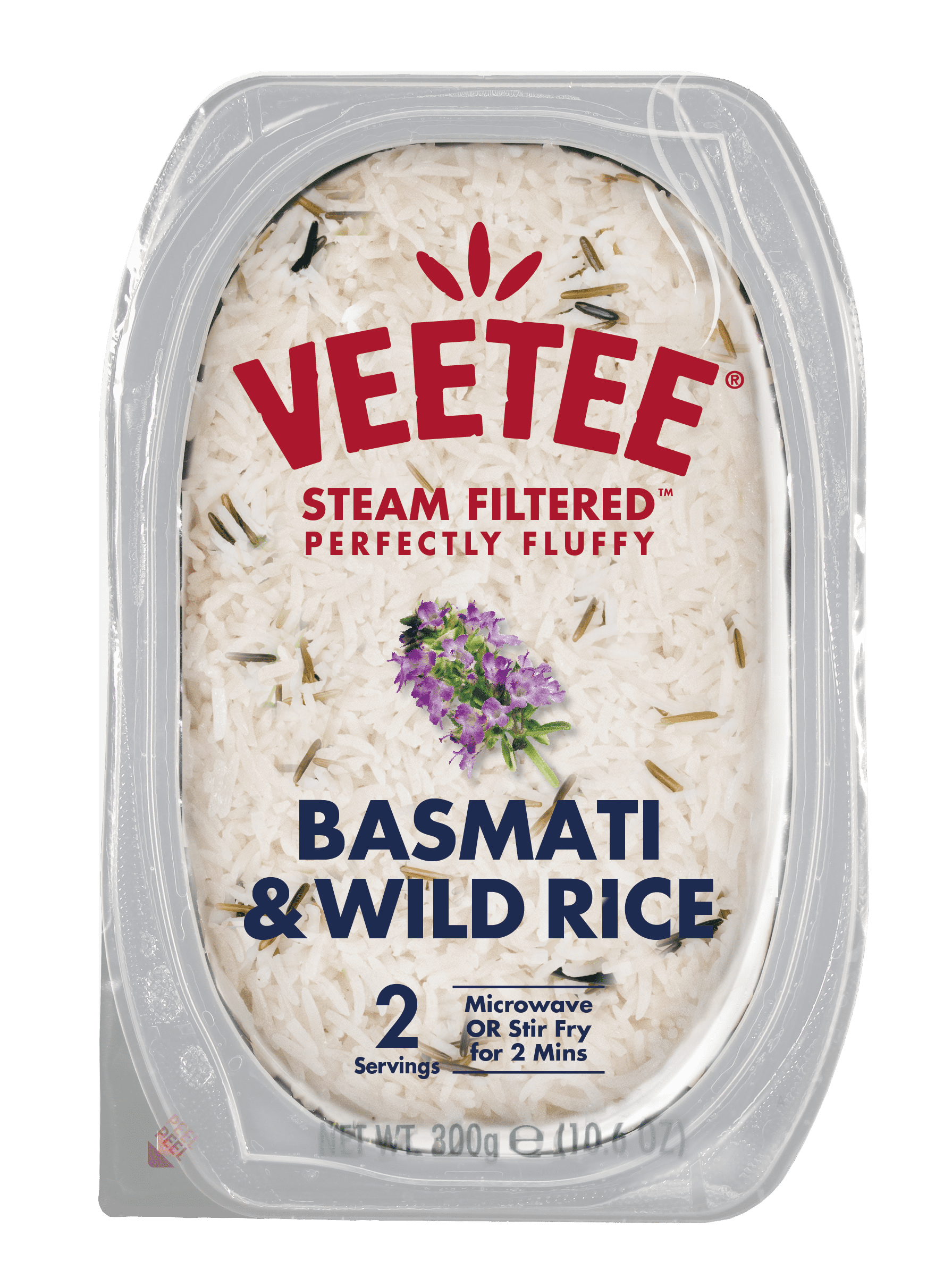 VeeTee Ready To Serve Basmati & Wild Rice, 9.9 oz
