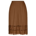thumbnail image 4 of Miqool Womens Half Slips for Under Dresses Half Slip Lace Trim Half Slips for Under Dresses Knee Length 22-24 inch, 4 of 6
