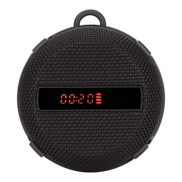 Altavoz para bicicleta con Bluetooth 5.0, IP65, resistente al agua y al polvo, inalámbrico, con pantalla de tiempo, velocidad y batería