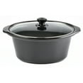 Toastmaster 5 Quart Slow Cooker, Silver