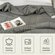thumbnail image 5 of Edredón de verano de 200 x 150 cm, ligero, de fibra de poliéster, con diseño de encaje fresco | Funda de cama transpirable, suave y fresca para noches cálidas | Ropa de cama decorativa lavable para, 5 of 6