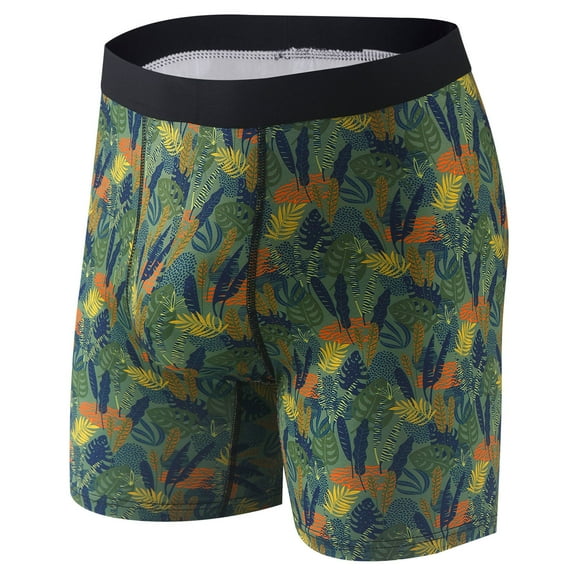 Wancir 4 Pc Men's Plain Boxer Shorts 100% Cotton Underwear Knit Solid Assorted Colors