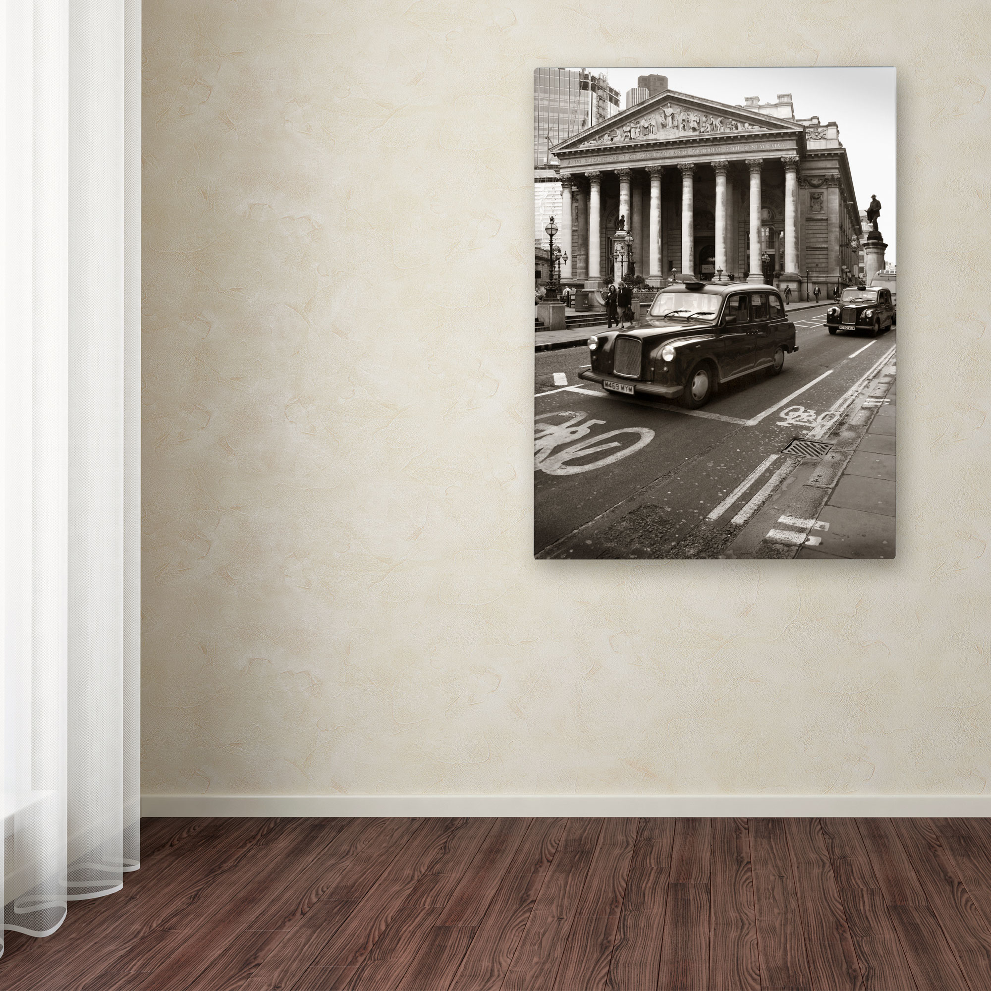 Trademark Fine Art "London Exchange" Canvas Art by Chris Bliss