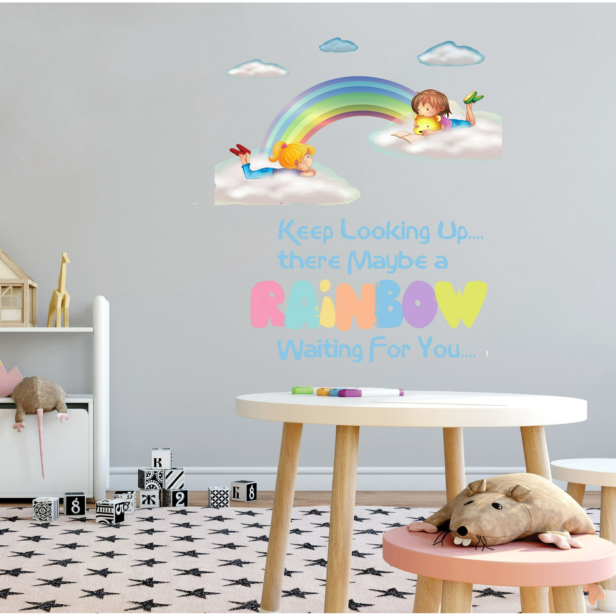 KIDS ROOM - Home Bedroom Inspirational Quotes Decoration Keep ...