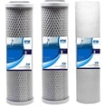 thumbnail image 1 of . | 3-Pack Krystal Pure KR15 Reverse Osmosis Water Filter Cartridge - Carbon Block & Sediment Filter for Effective Water Filtration, 1 of 4