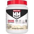 thumbnail image 1 of Leche muscular proteica en polvo, vainilla genuina, 880 g, 12 porciones, 1 of 4
