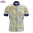 thumbnail image 3 of Maillot de ciclismo de la serie Fruit para hombre, manga corta, reflectante, para ciclismo de montaña, equipo profesional de descenso, nuevo, 3 of 5