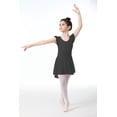 thumbnail image 6 of Yuyuekeji Girls Dance Ballet Leotards,Kids Ruffle Sleeve Tutu Skirted Dress 4-11 T, 6 of 6