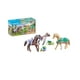 thumbnail image 1 of Set de Juego Playmobil Tres Caballos con sillas 28 Piezas, 1 of 4