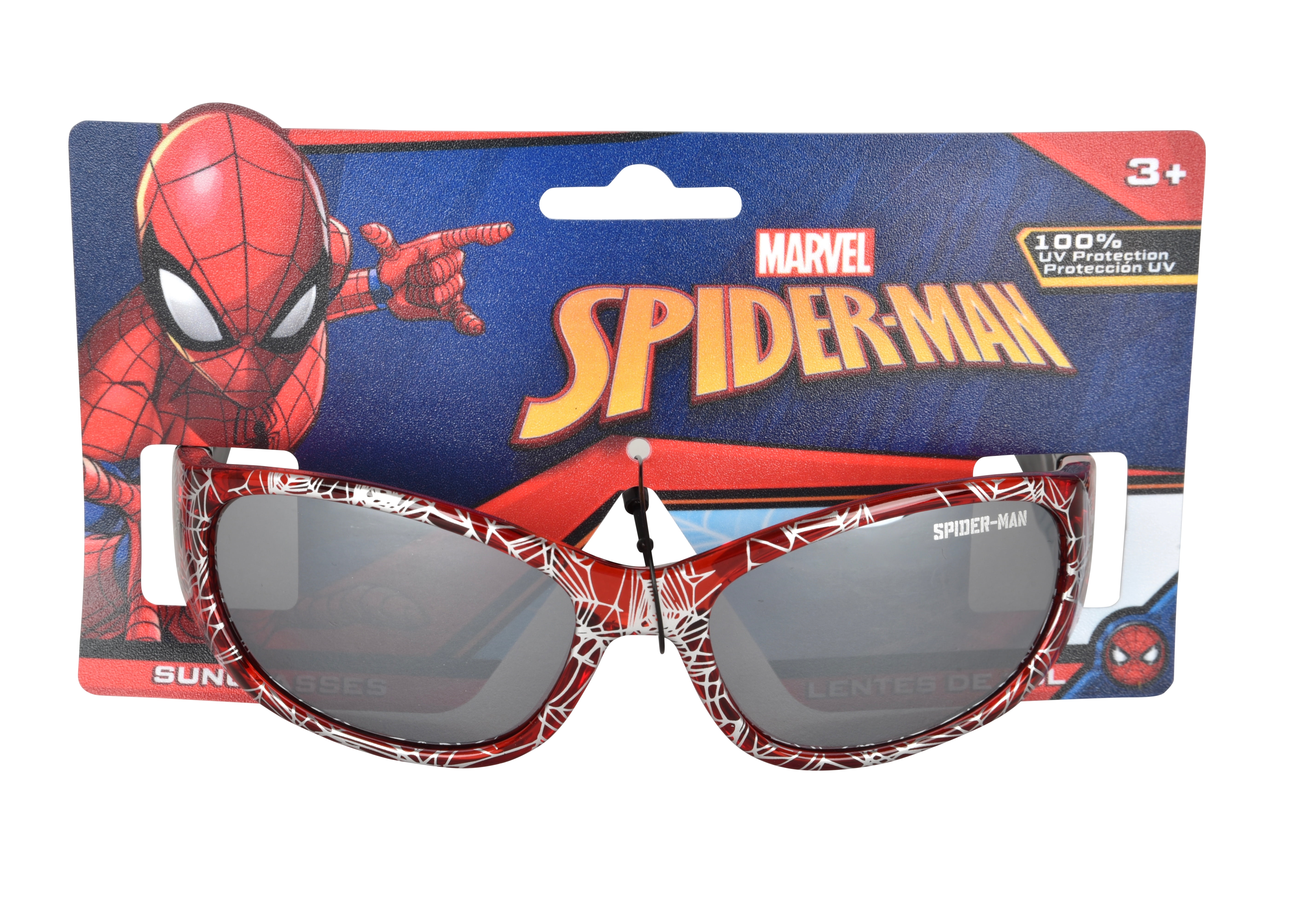 Kids MARVEL Spiderman Spider-man  Sunglasses 100% UVA And UVB Protection 3 NEW 
