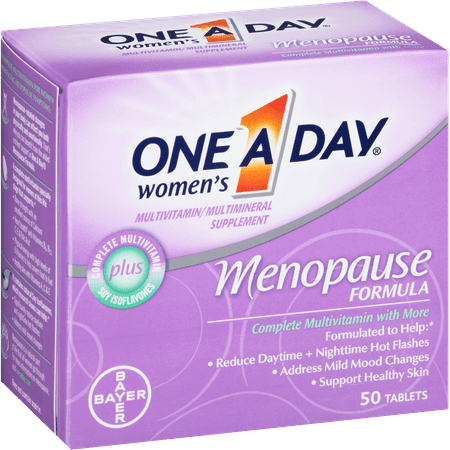 One A Day La ménopause Formule femmes multivitamine / supplément Multiminéraux, 50 count