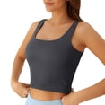 thumbnail image 4 of Basic Tank Tops for Women Cotton Soft Plain Color Summer Tank Tops Spaghetti Strap Breathable V Neck Sleeveless Camisole Ladies Tank Top Undershirts, 4 of 7