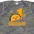thumbnail image 4 of Inktastic 1st Birthday with Taco and Confetti Boys or Girls Baby Bodysuit, 4 of 5