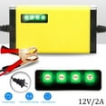 thumbnail image 3 of VIVIDCRAFT Portable 12V Auto Car Battery Charger Truck Trickle Maintainer Motorcycl, 3 of 7