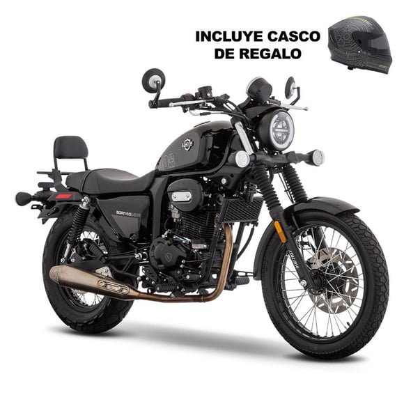 MOTOCICLETA CHOPPER TC300 NEGRO