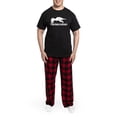 thumbnail image 5 of CafePress - T Rex Hates Pushups Men's Dark Pajamas - Men's Dark Loose Fit Cotton Pajama Set, 5 of 7