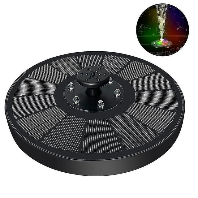 Solar Fountain Pump For Bird Bath Solar Ed Fountain With Led_Perfect Gift