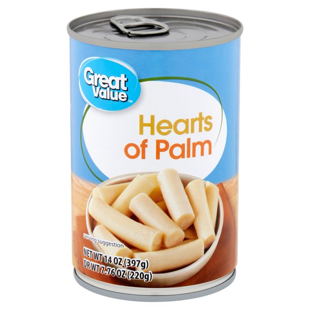 Great Value Hearts of Palm, 14 oz