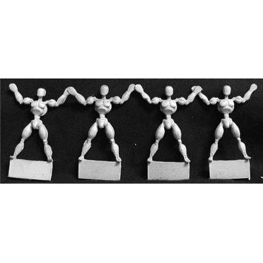 EnderToys Power Generators - Set Di 5 Terreni Scenici Stampati In 3D Per Wargame Con Miniature 28mm - Bianco, Verniciabili - Adatti A Battaglie Medievali, Moderne E Futuristiche