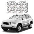 thumbnail image 4 of Bingfone Cute French Bulldog Car Windshield Sunshade,Sun Foldable Sun Shield Sun Visor for Car - Medium, 4 of 8